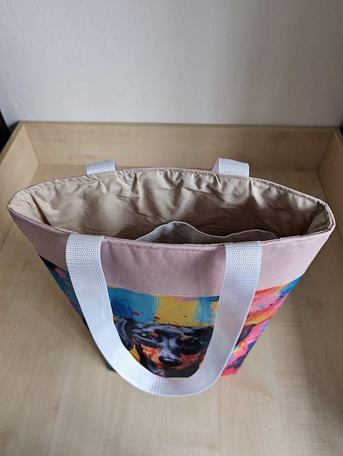 Taška bez zipu detail