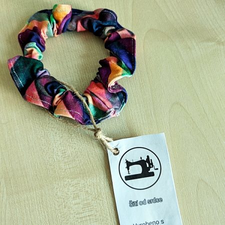 Gumička do vlasů - barevná